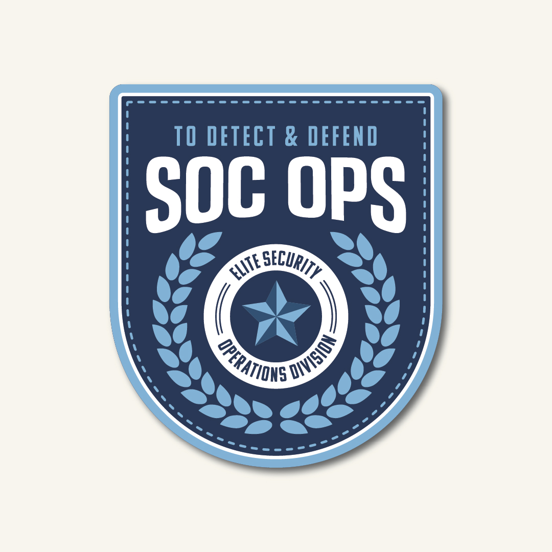 SOC Ops patch, To Detect and Defend