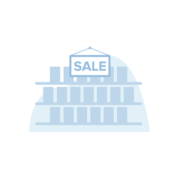 Animated Black Friday promotion in the new illustration style